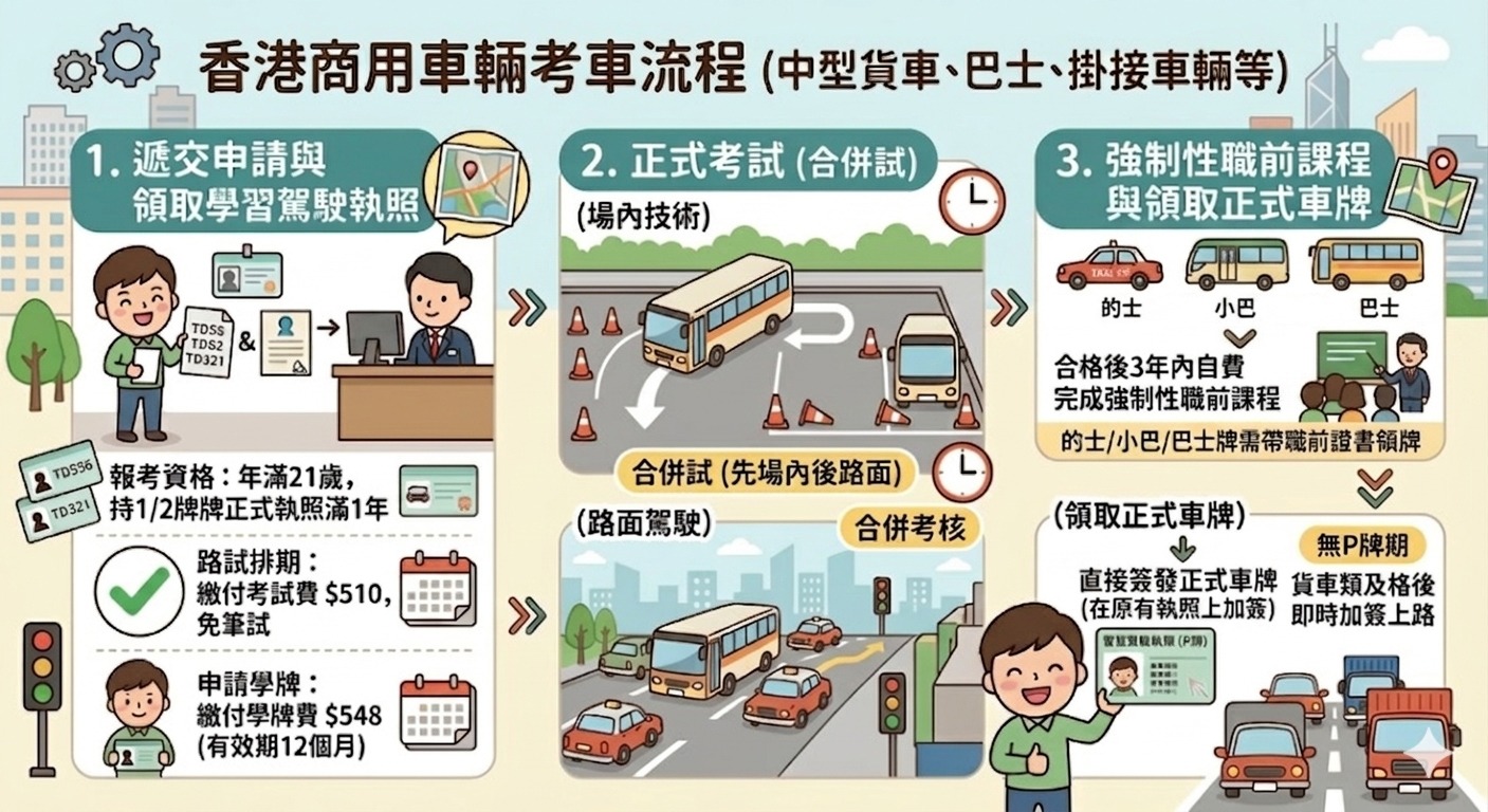 香港學商用車